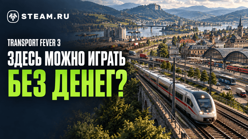 Transport Fever 3 слишком сложная для новичка? С чего начать и какой режим выбрать